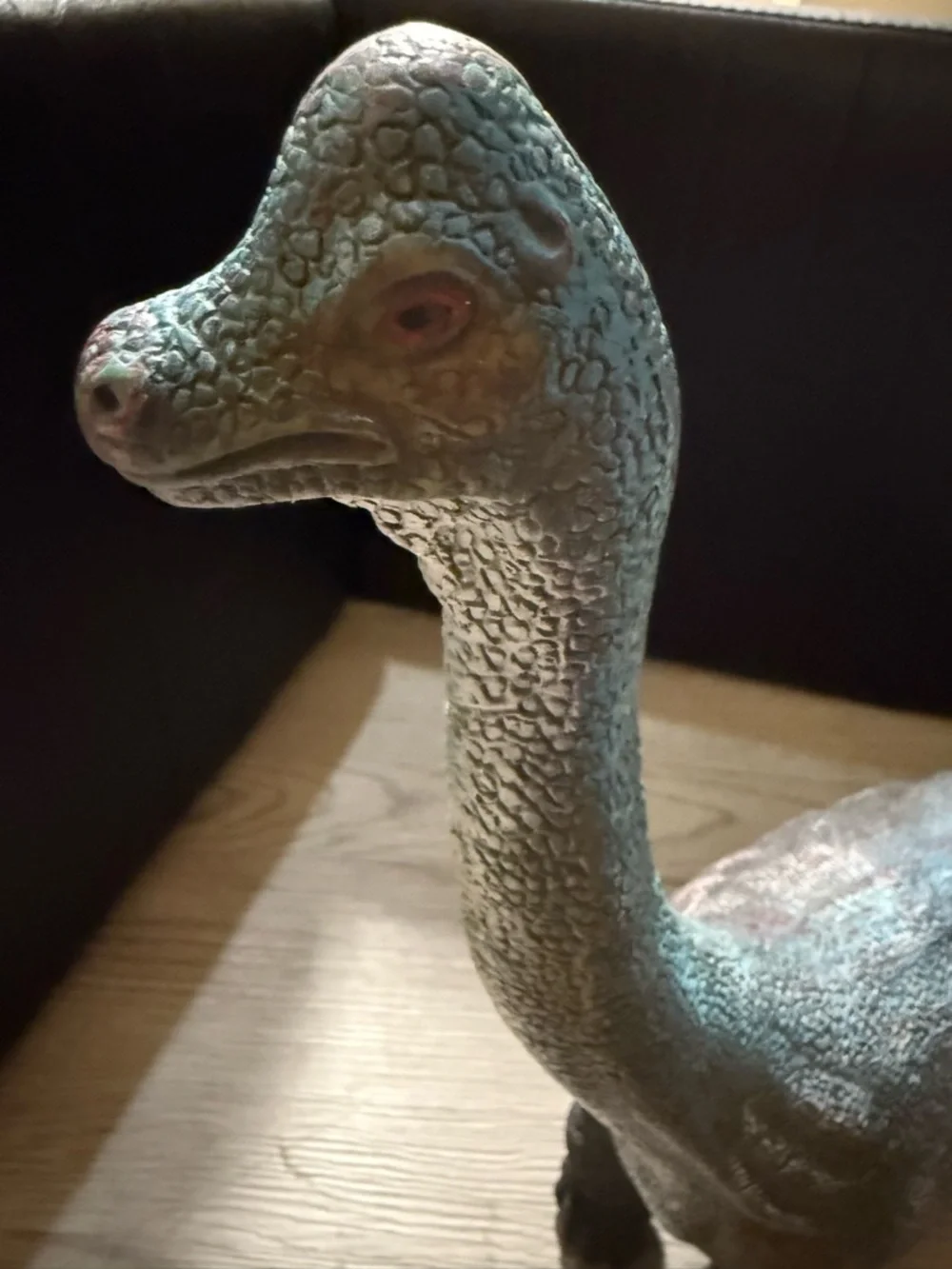 Decorative Reptile Figurine - Green Accent
